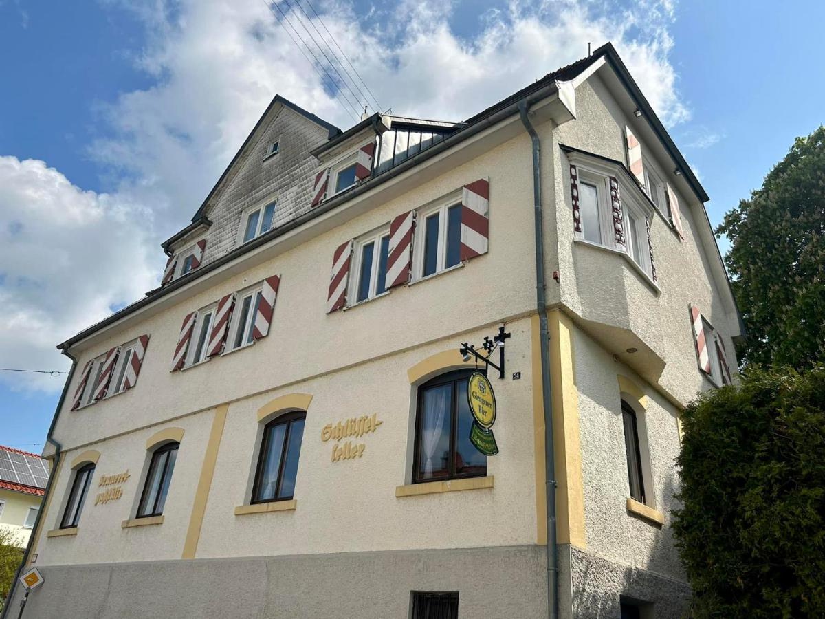 Brauereigasthof Schluesselkeller Гинген-на-Бренце Экстерьер фото